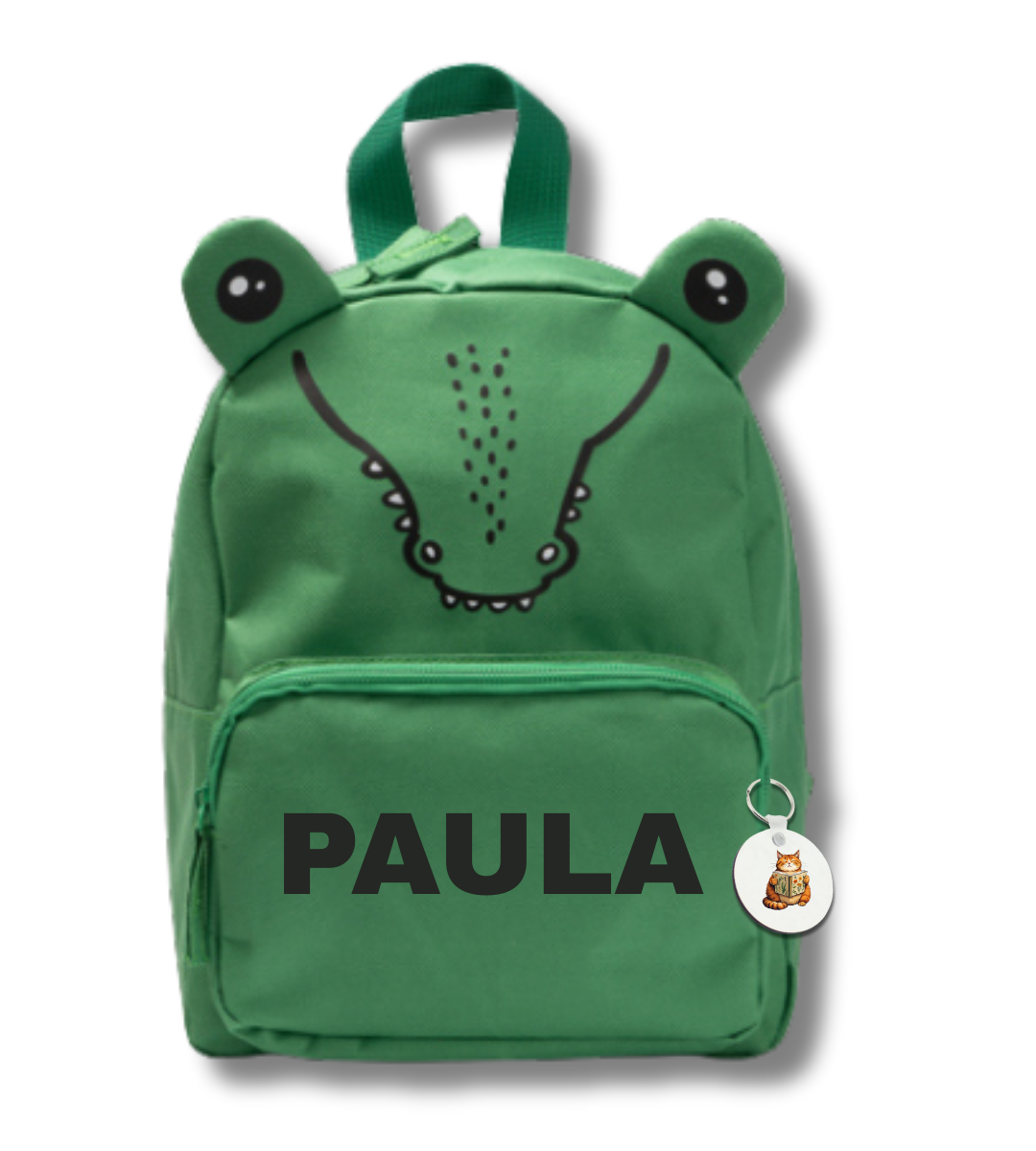 Mochila bingo personalizada cocodrilo